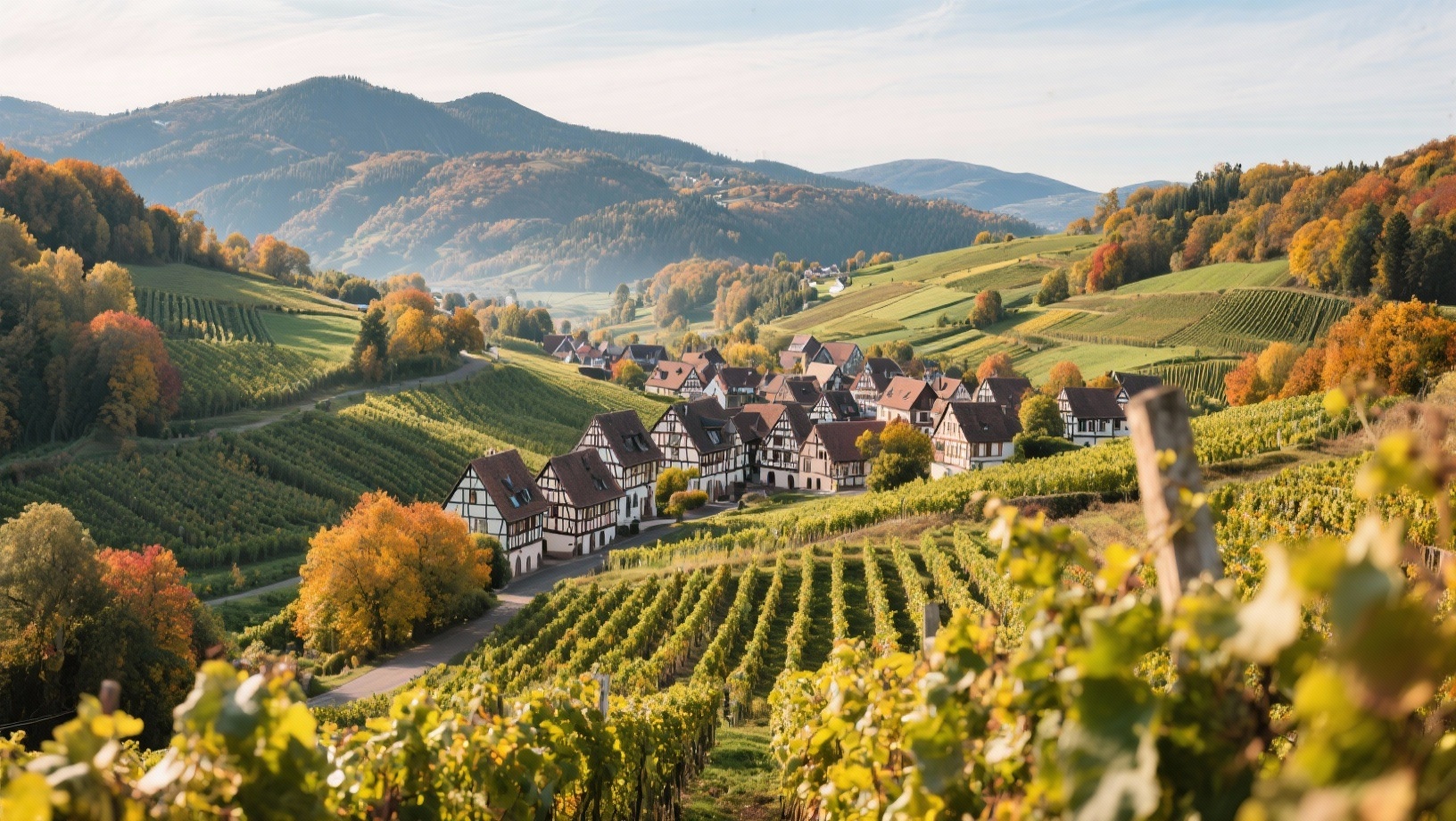 Excursion Route des Vins d'Alsace avec chauffeur VTC